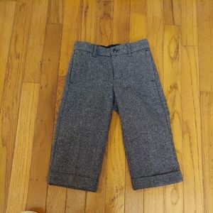 Janie and jack black tweed pants 18-24 months